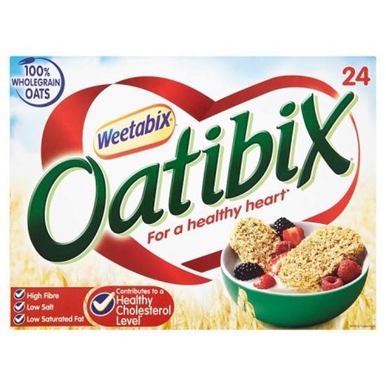 Picture of WEETABIX OATIBIX WHOLEGRAIN X24 600GR